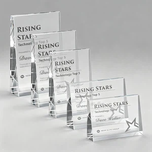 Crystal Wedge Plaque Crystal Wedge Plaque